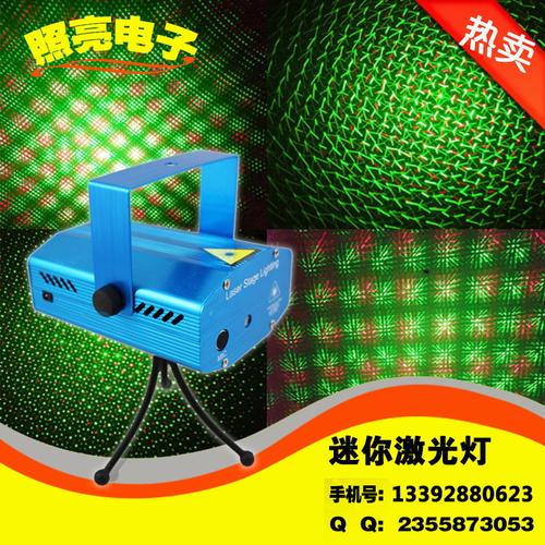 迷你激光燈 ktv多圖案 鐳射燈 舞臺(tái)燈燈具批發(fā) led裝飾燈二十四